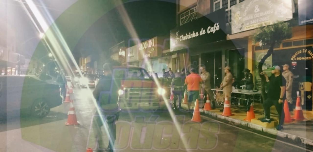 Cinco pessoas foram presas por embriaguez ao volante durante a Operação Lei Seca em Barra do Garça