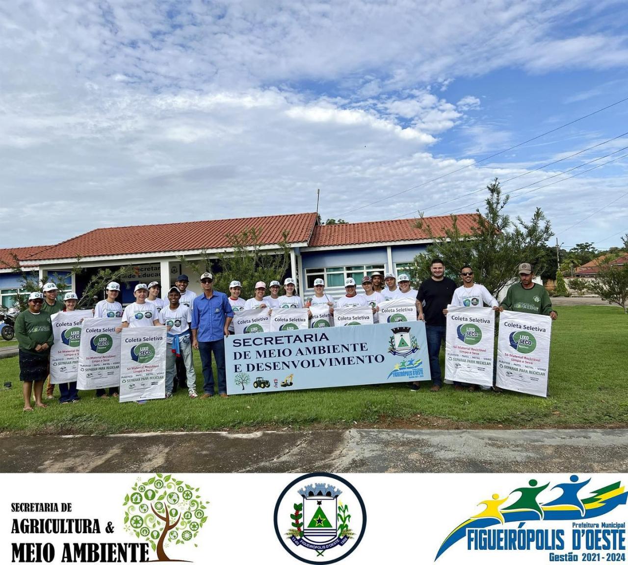 Prefeitura de Figueiropolis d'Oeste lança a campanha:Lixo é responsabilidade de todos