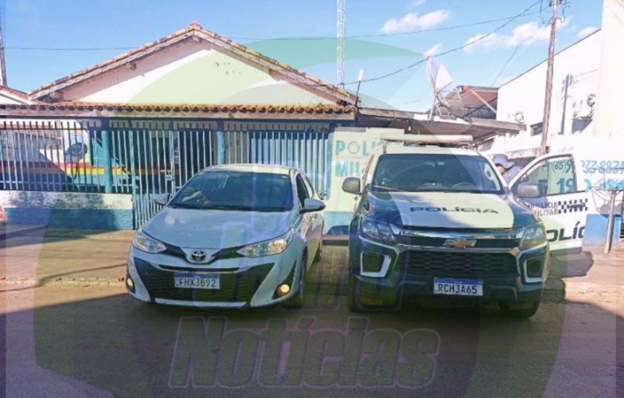 SUSPEITO É PRESO PELA PM DE LAMBARI D'OESTE  COM VEÍCULO ROUBADO NO ESTADO DE SP