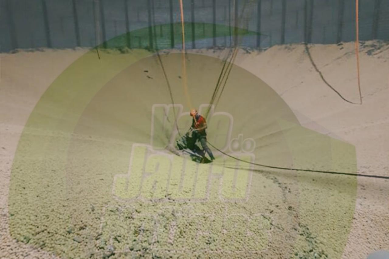 Trabalhador morre soterrado em silo de soja durante inspeção, em MT
