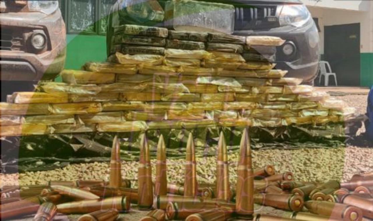 Gefron apreende 75 quilos de pasta base e cloridrato de cocaína.Avaliado em R$ 1,4 milhões