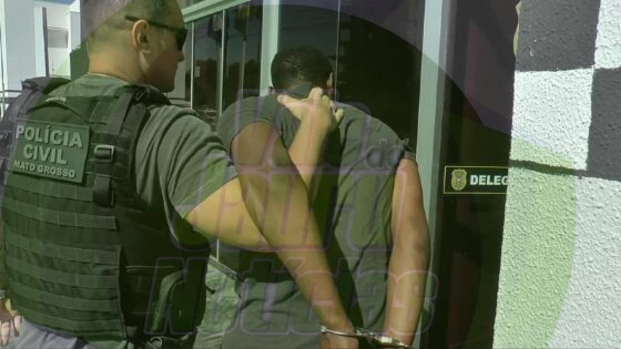 Homem com várias passagens por violência doméstica é preso novamente pelo mesmo crime em Nova Mutum/MT