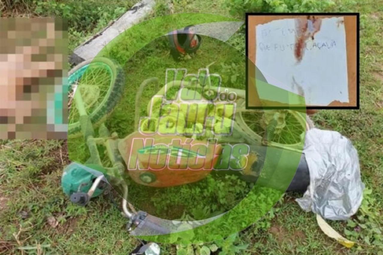 Homem é executado e assassino deixa bilhete “Faz tempo que eu te caçava”