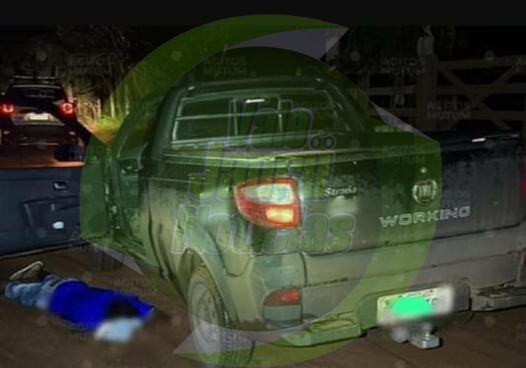 Homem é morto a tiros próximo a região de chácaras em Nova Mutum MT