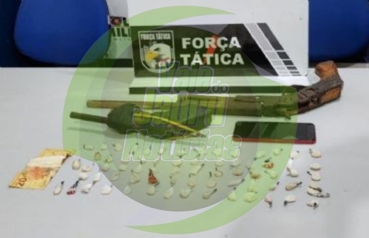 Homem é preso com porções de pasta base de cocaína na cueca em Cáceres MT