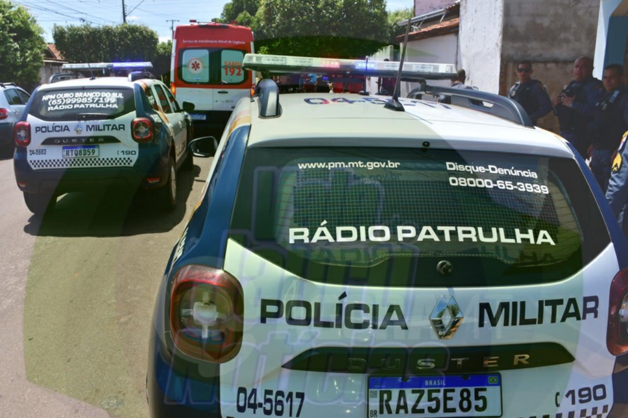 Homem nega emprestar dinheiro a usuário e é esfaqueado no pescoço em Rondonópolis