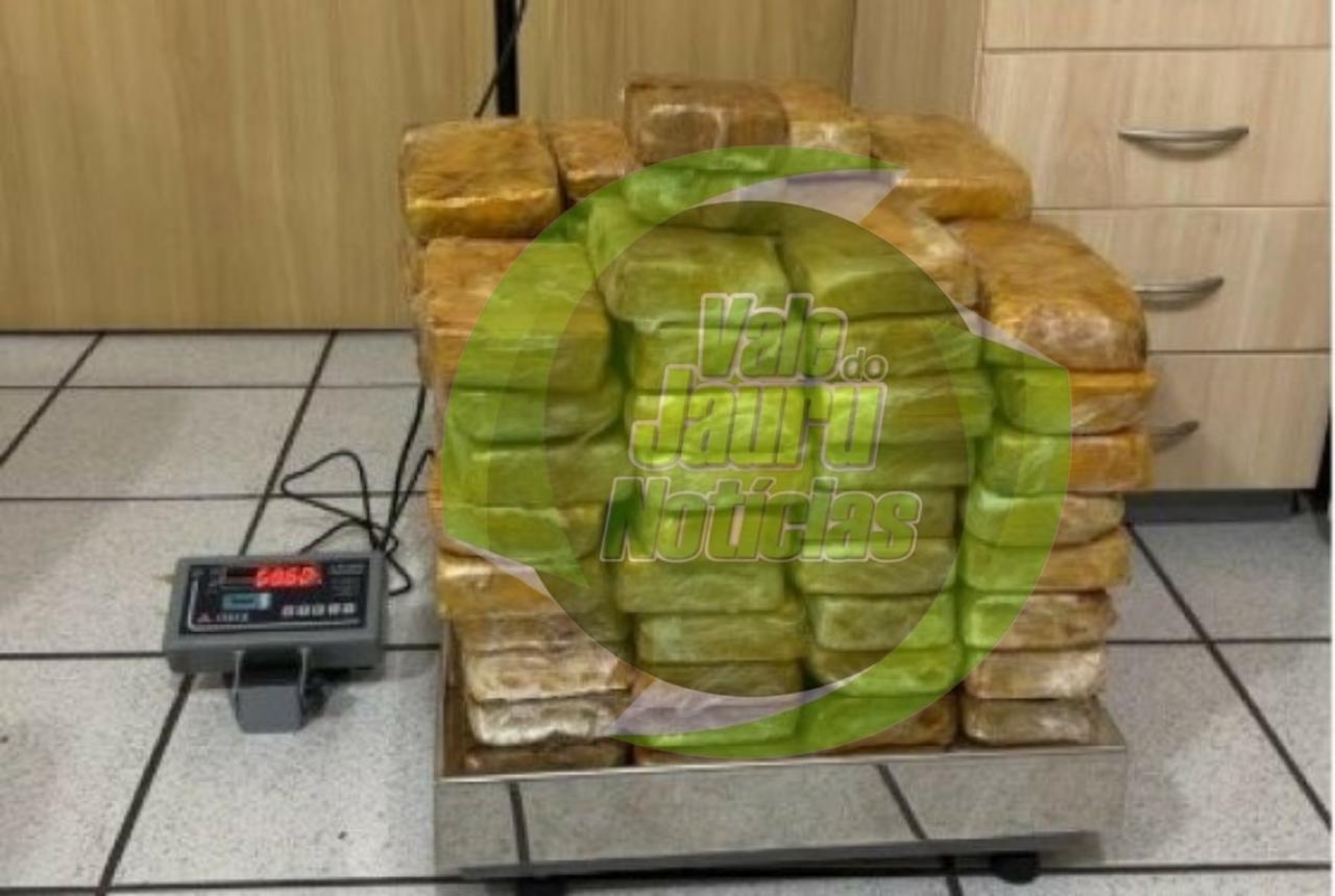 Motorista é preso transportando 60 kg de cocaína no interior de Mato Grosso