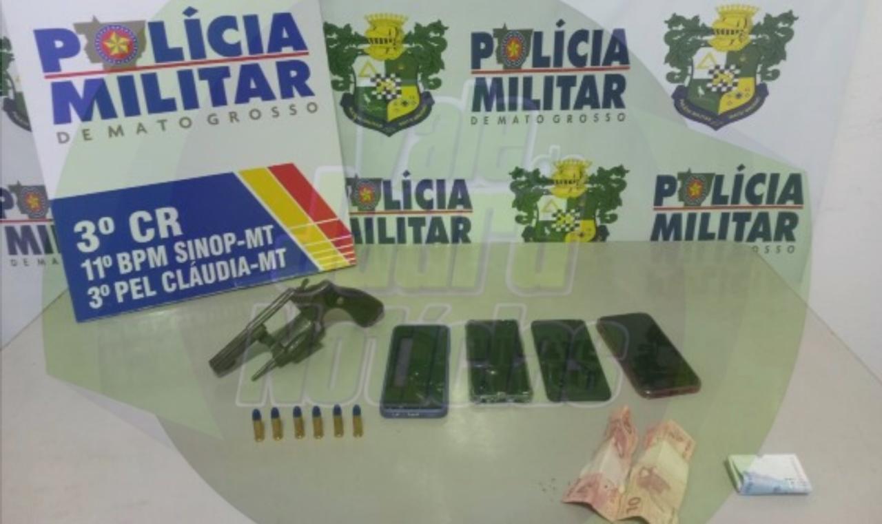 Oito são detidos em tentativa de roubo à casa de idosa em MT