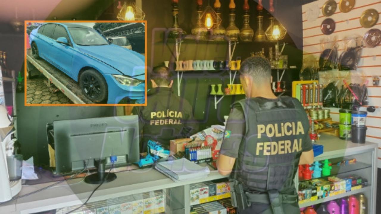 Organização que lavava dinheiro do tráfico com tabacarias em MT e RO é alvo de operação da PF