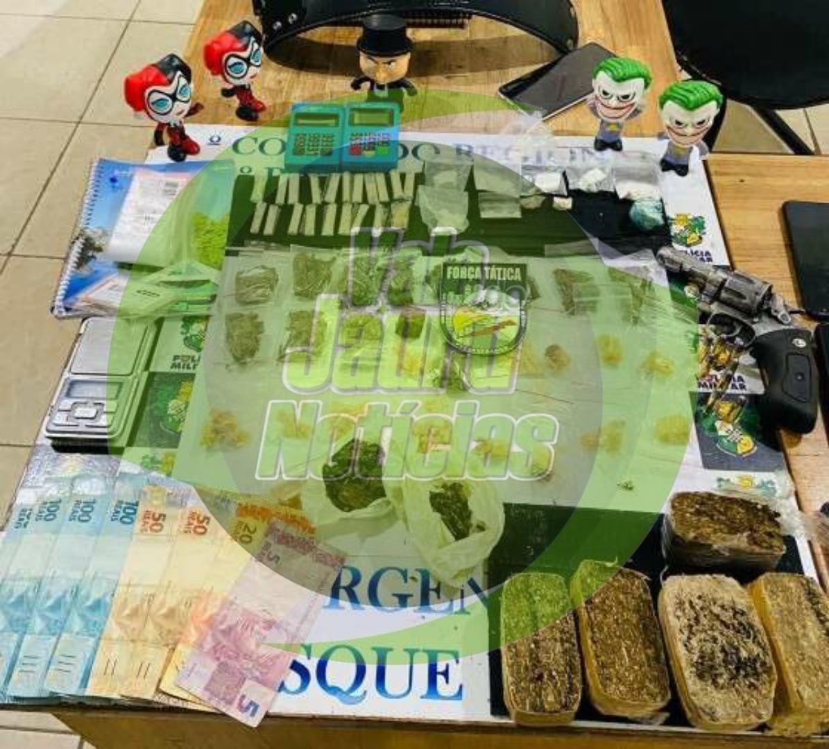 Policiais da Força Tática prendem cinco homens por tráfico de drogas em Alta Floresta MT