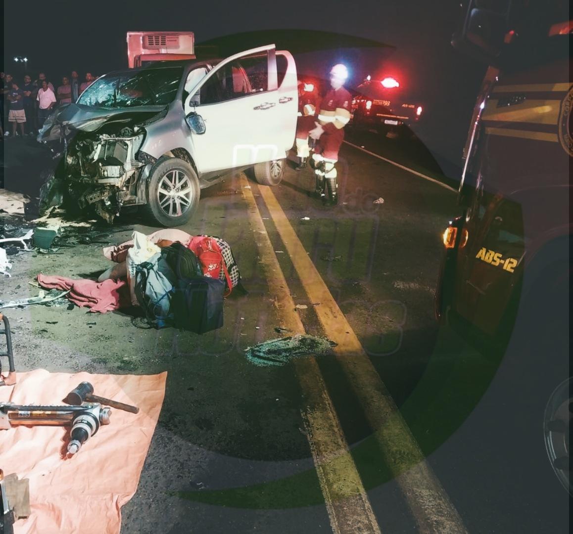 Quatro mulheres morrem e outras duas pessoas ficam feridas em acidente grave na BR-163 em Campo Grande MS