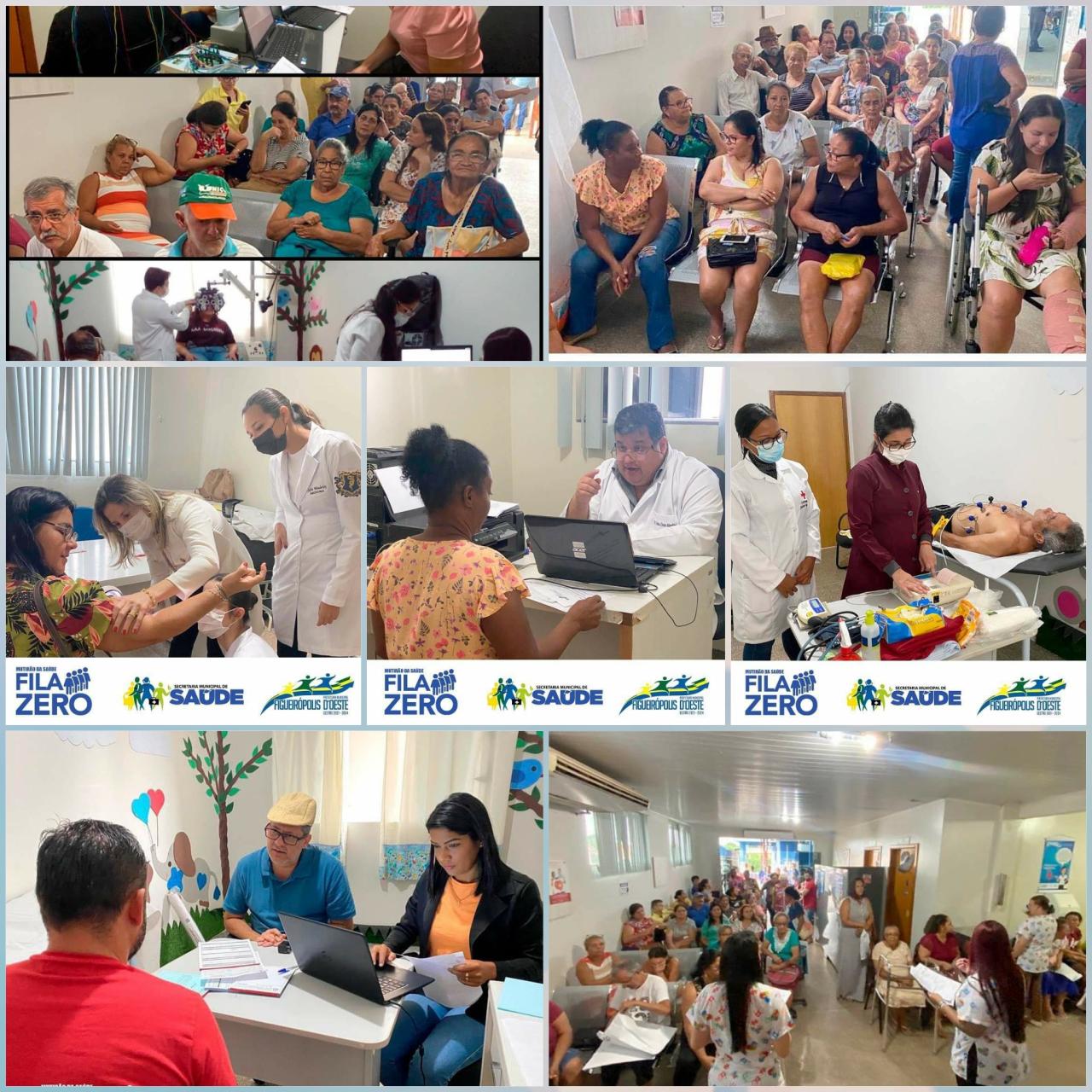 SECRETARIA DE SAÚDE PROMOVE MUTIRÃO FILA ZERO EM FIGUEIRÓPOLIS D’OESTE.