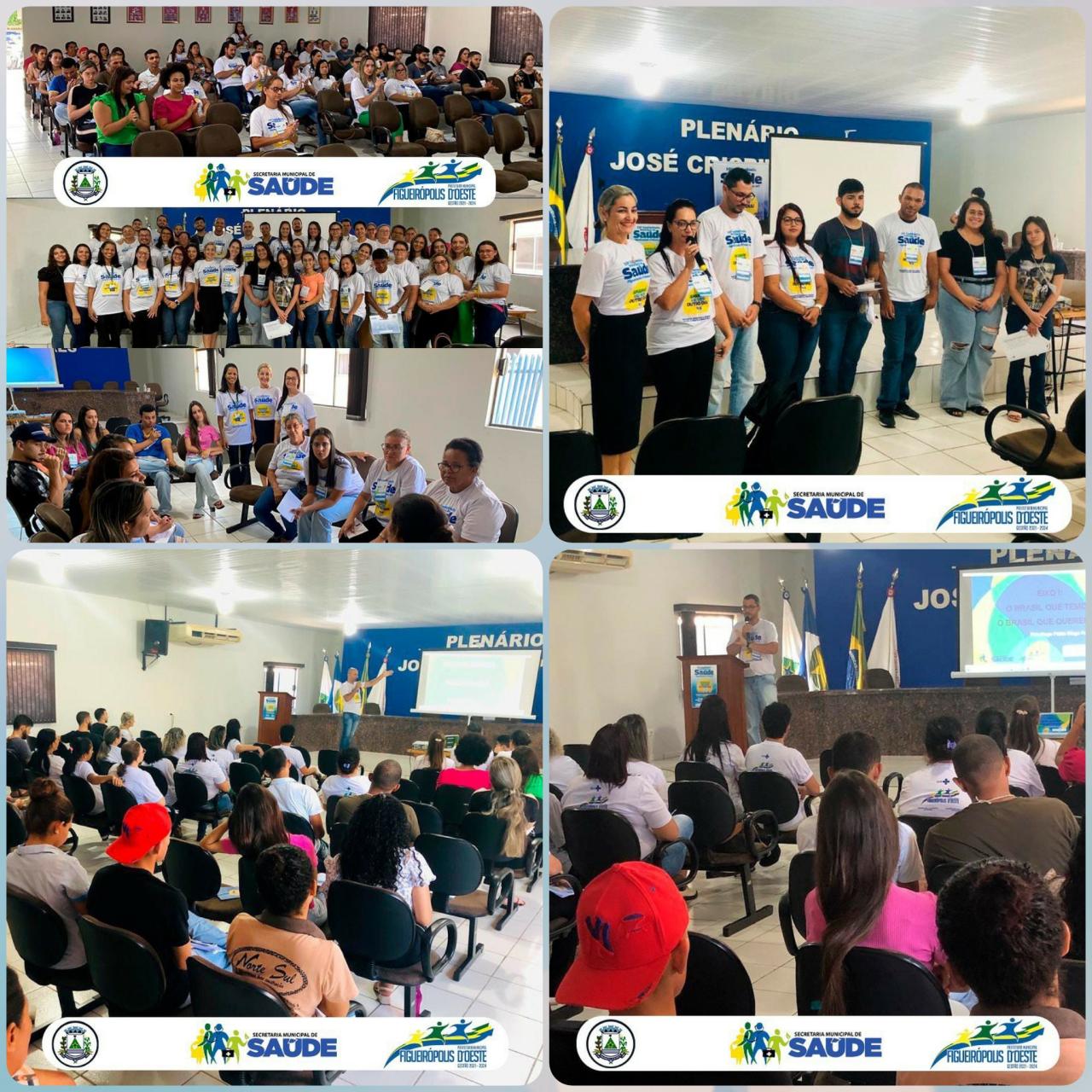Secretaria municipal de saúde de Figueiropolis d'Oeste realiza 10° Conferência Municipal de saúde
