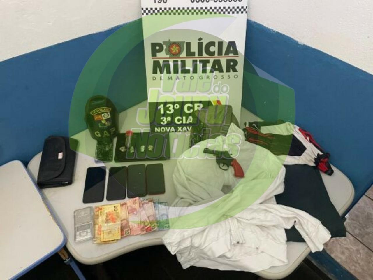 Ação integrada de polícias resulta na prisão de autor de roubo e membros de facção criminosa em MT