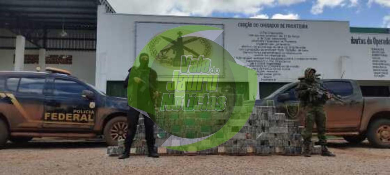 Força-tarefa apreende 450 kg cocaína pura que estavam enterrados em Vila Bela