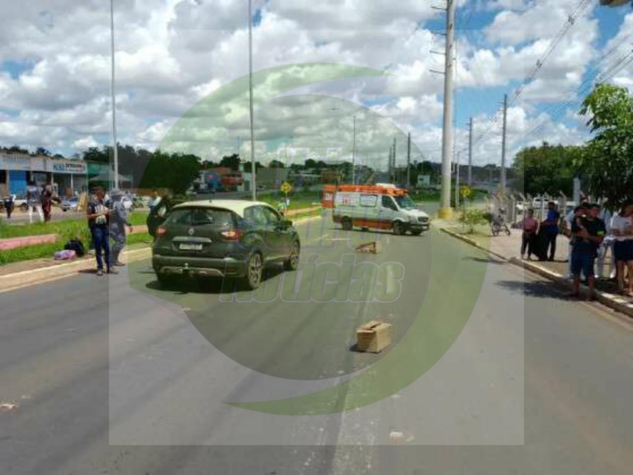 Irmãs são atropeladas ao atravessar faixa de pedestre em Cuiabá MT