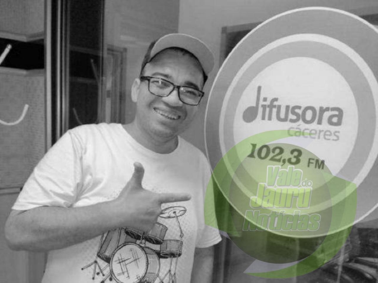 Morre, nesta madrugada de quinta-feira (13), o radialista Luciano Abadio em Cáceres