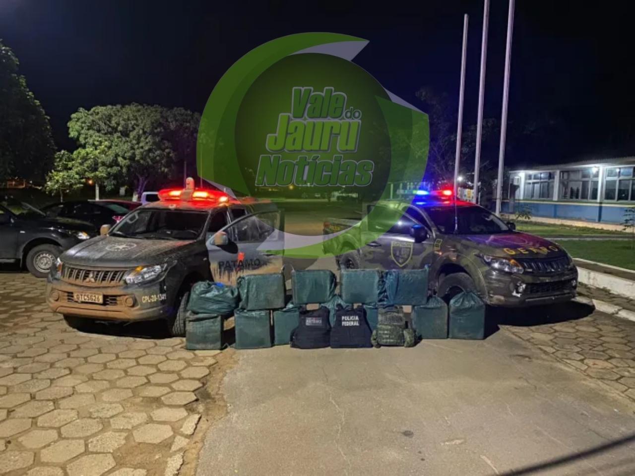 Operação conjunta entre as PMS de Rondônia e Mato Grosso apreende 384 kg de cocaína