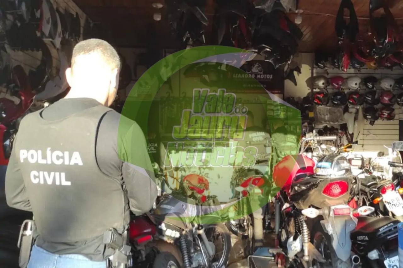 Operação cumpre 60 mandados contra organização especializada em furtos de motos