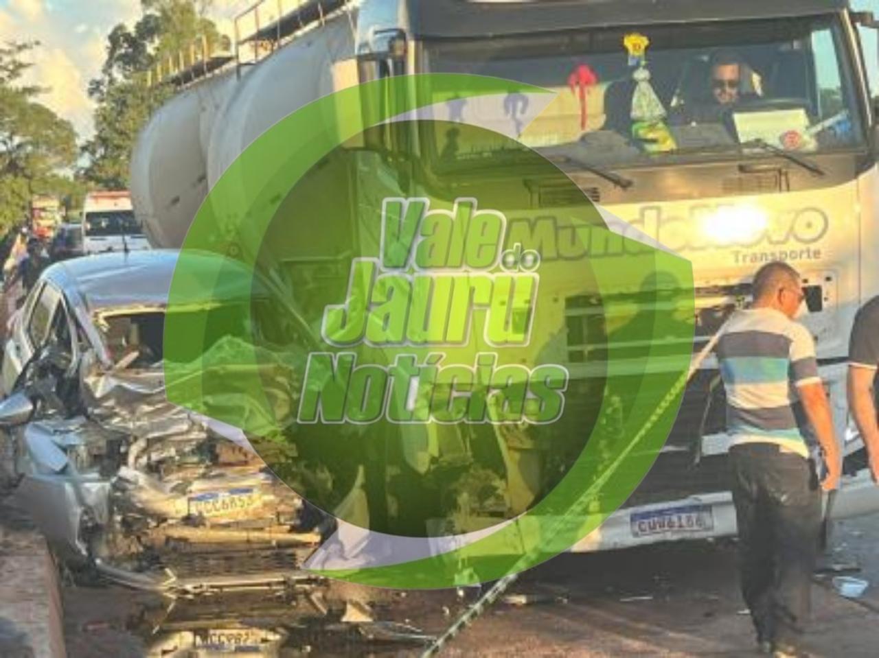 Passageira de HB20 morre em grave acidente na MT-010