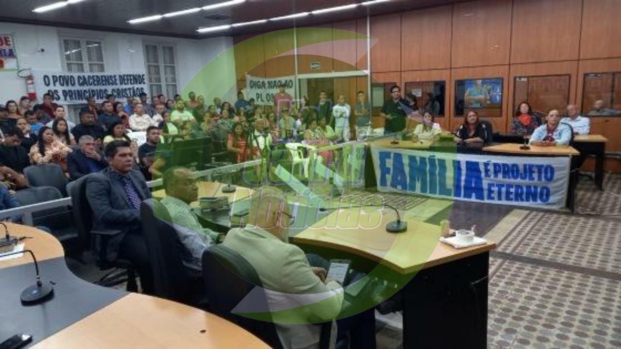 Pastores se unem contra Dia do Orgulho LGBTQIA+ em Cáceres MT