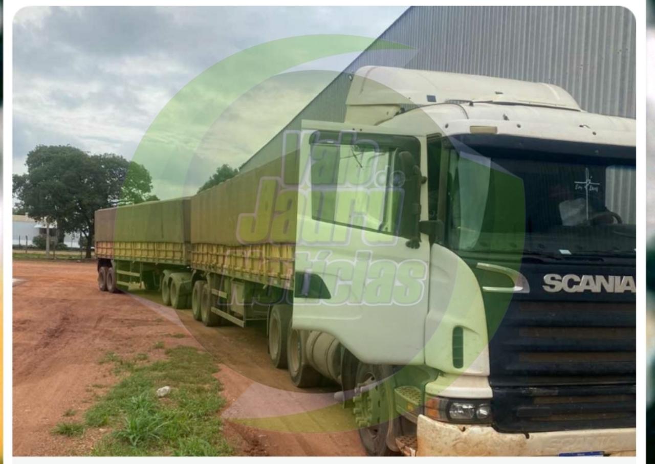 Polícia Militar prende suspeito por roubo, sequestro e recupera carreta com 50 toneladas de soja em MT