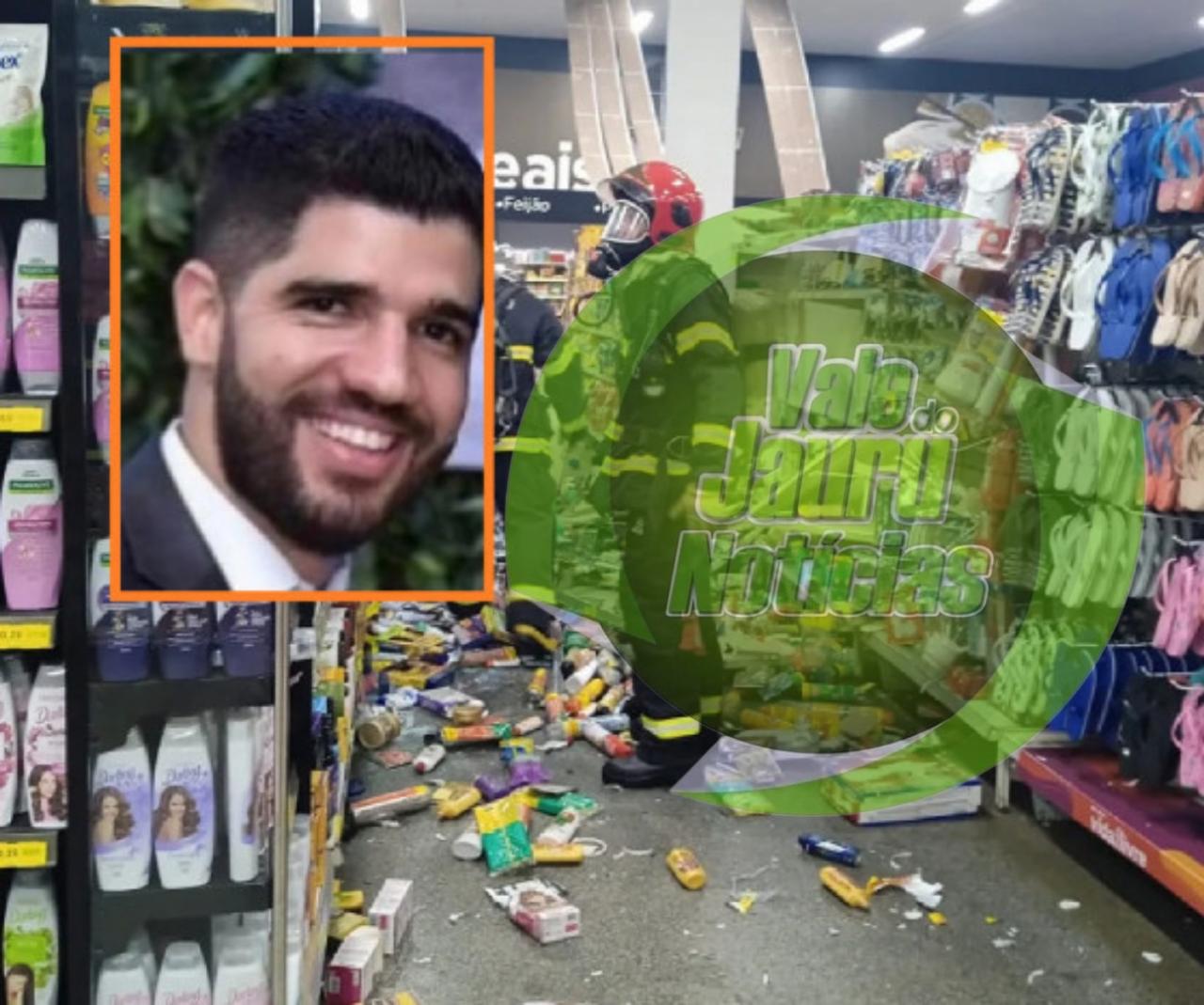 Suspeito de explodir bomba em mercado será indiciado por homicídio tentado e extorsão