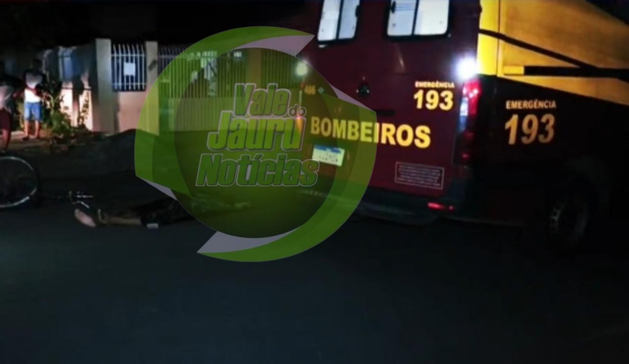 Ciclista morre ao ser atropelado por picape no nortão; motorista fugiu do local