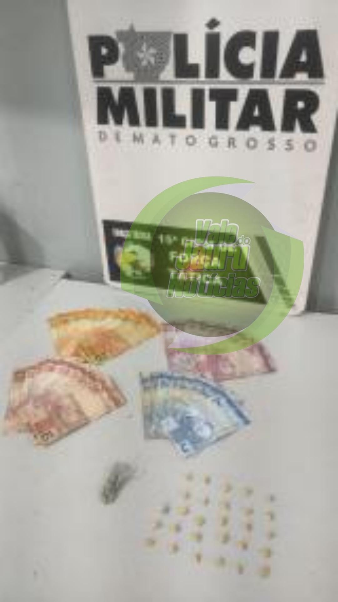 Com 16 passagens criminais, homem é preso por tráfico em MT