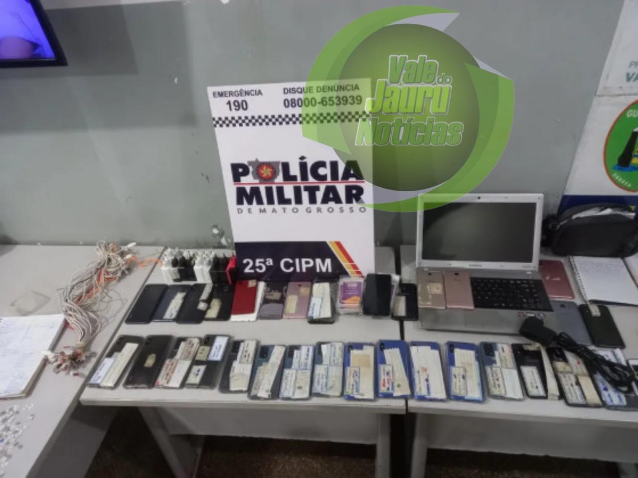 Escritório de organização criminosa é descoberto pela polícia em Várzea Grande