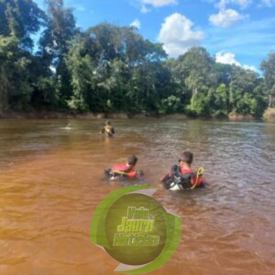 Jovem ultrapassa boias de segurança e morre afogado em rio de Guarantã do Norte. Família localizou o corpo