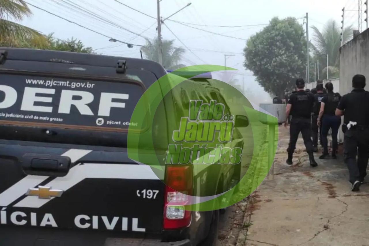 Megaoperação cumpre 224 mandados contra integrantes de facções em MT