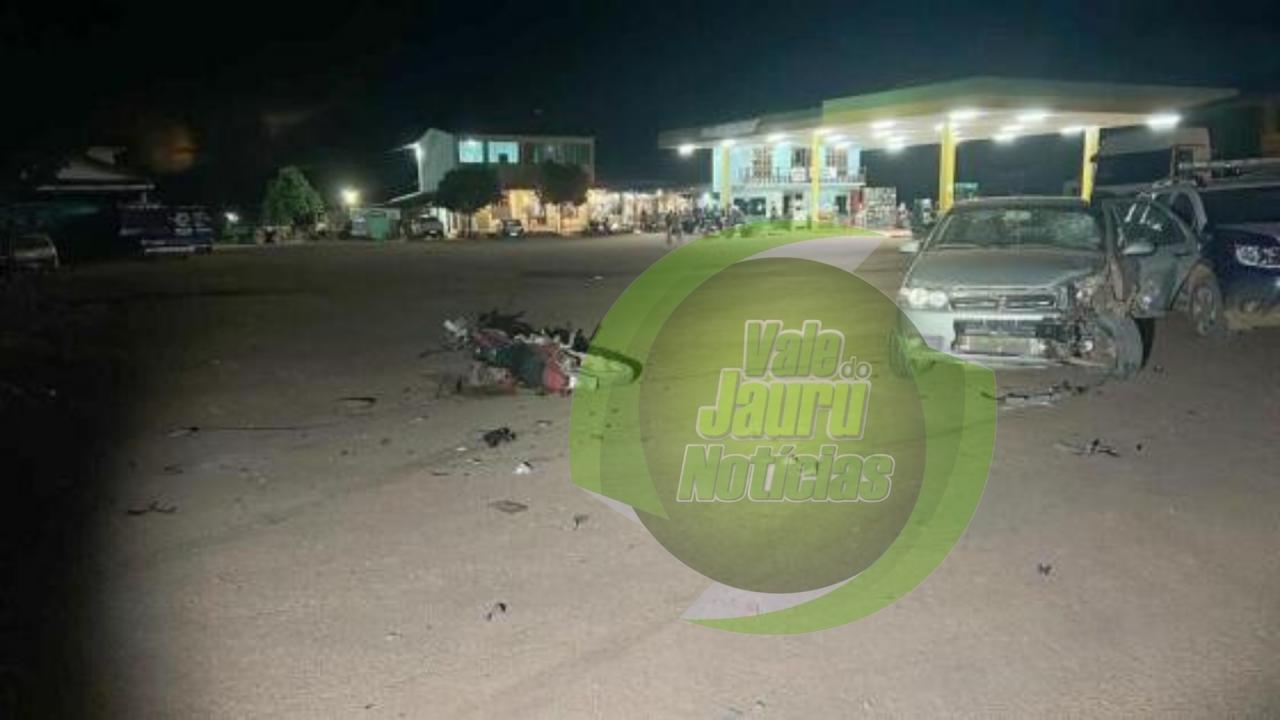 Motociclista de 55 anos morre ao se envolver em acidente