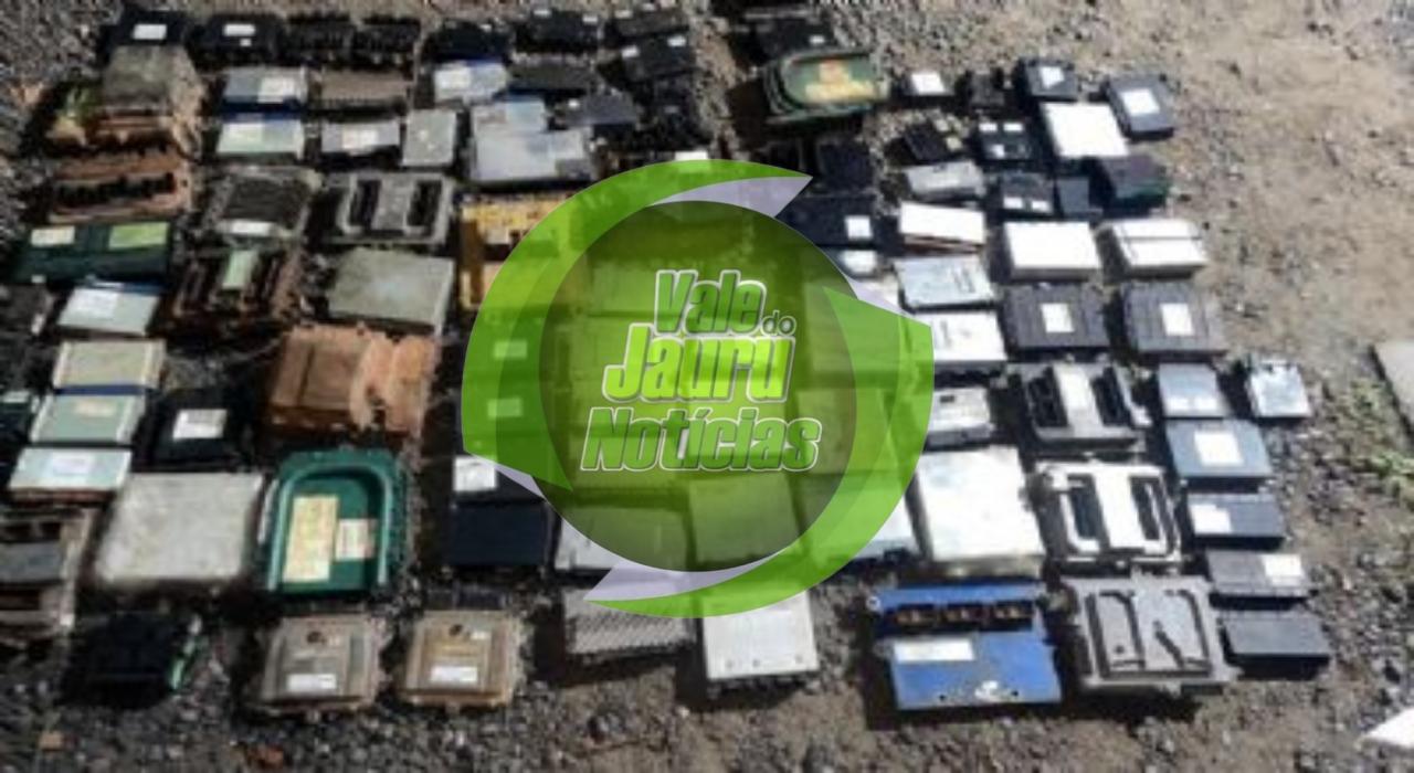 Quadrilha que roubava e revendia peças de caminhão é presa em Cuiabá com mais de cem módulos