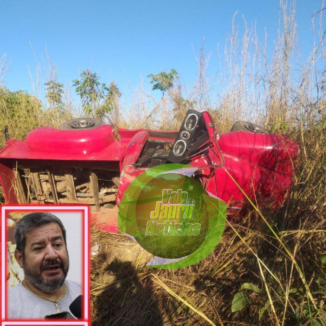 Empresário “Brabinho do ouro” morre em acidente na BR-163