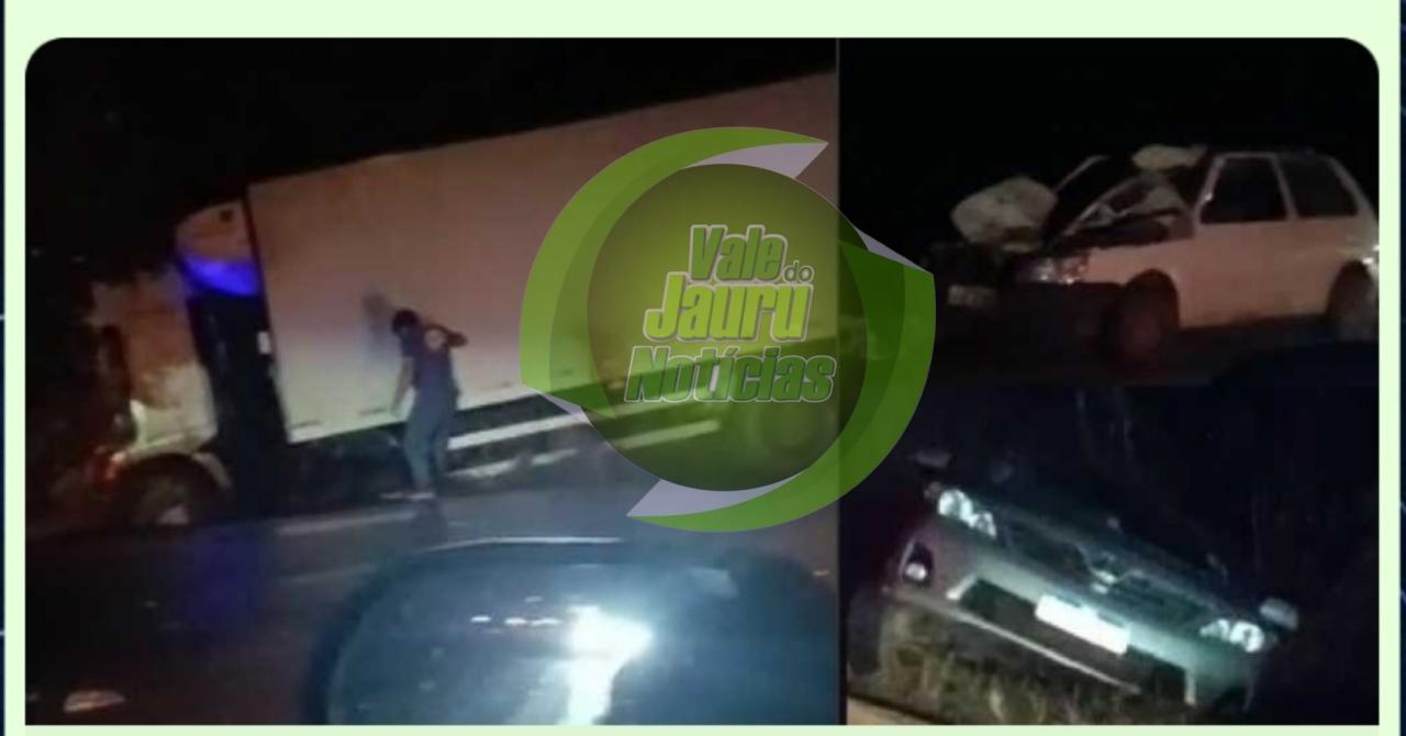 Vaca atravessa rodovia e provoca acidente na BR-070, sentido à Cáceres