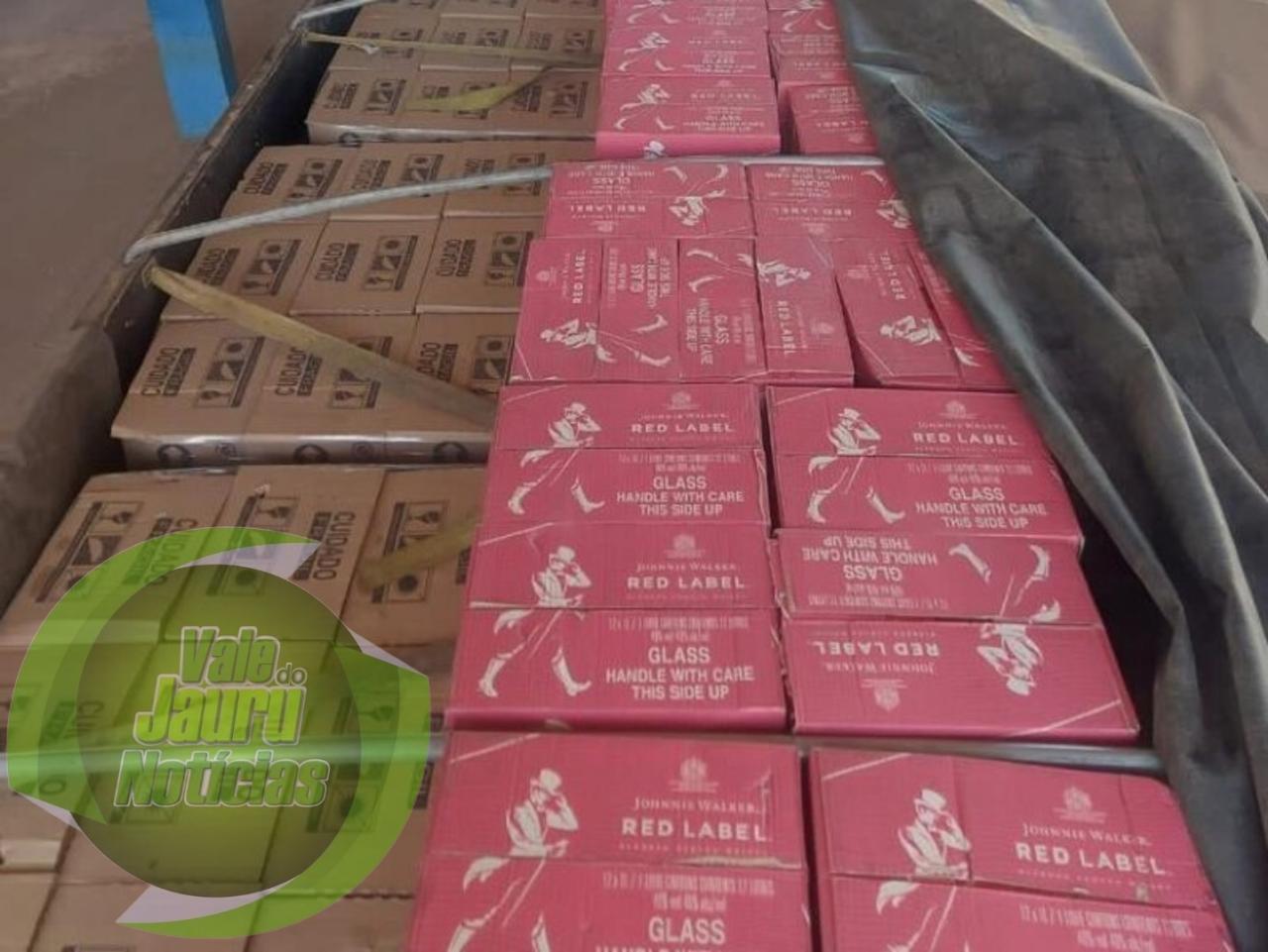 Carga de R$ 658 mil em cigarros e bebidas ilegais é apreendida pela Sefaz