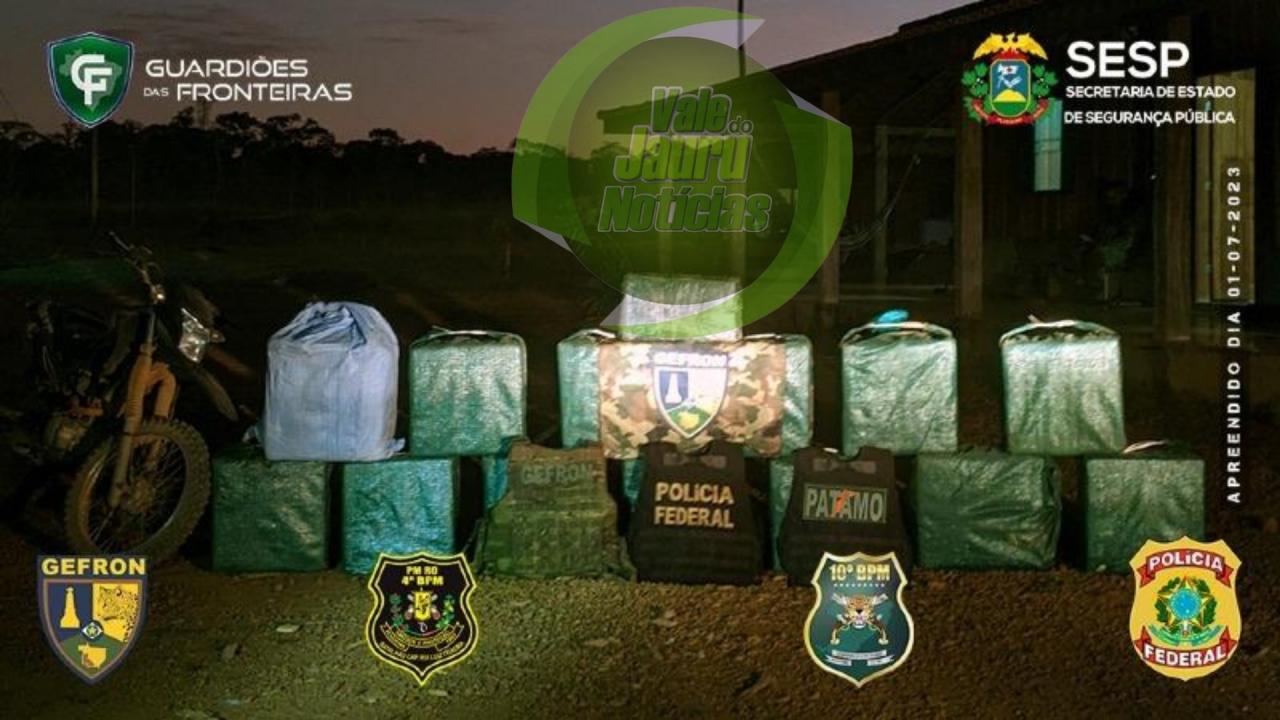 Criminosos morrem em confronto durante apreensão milionária de cocaína na fronteira