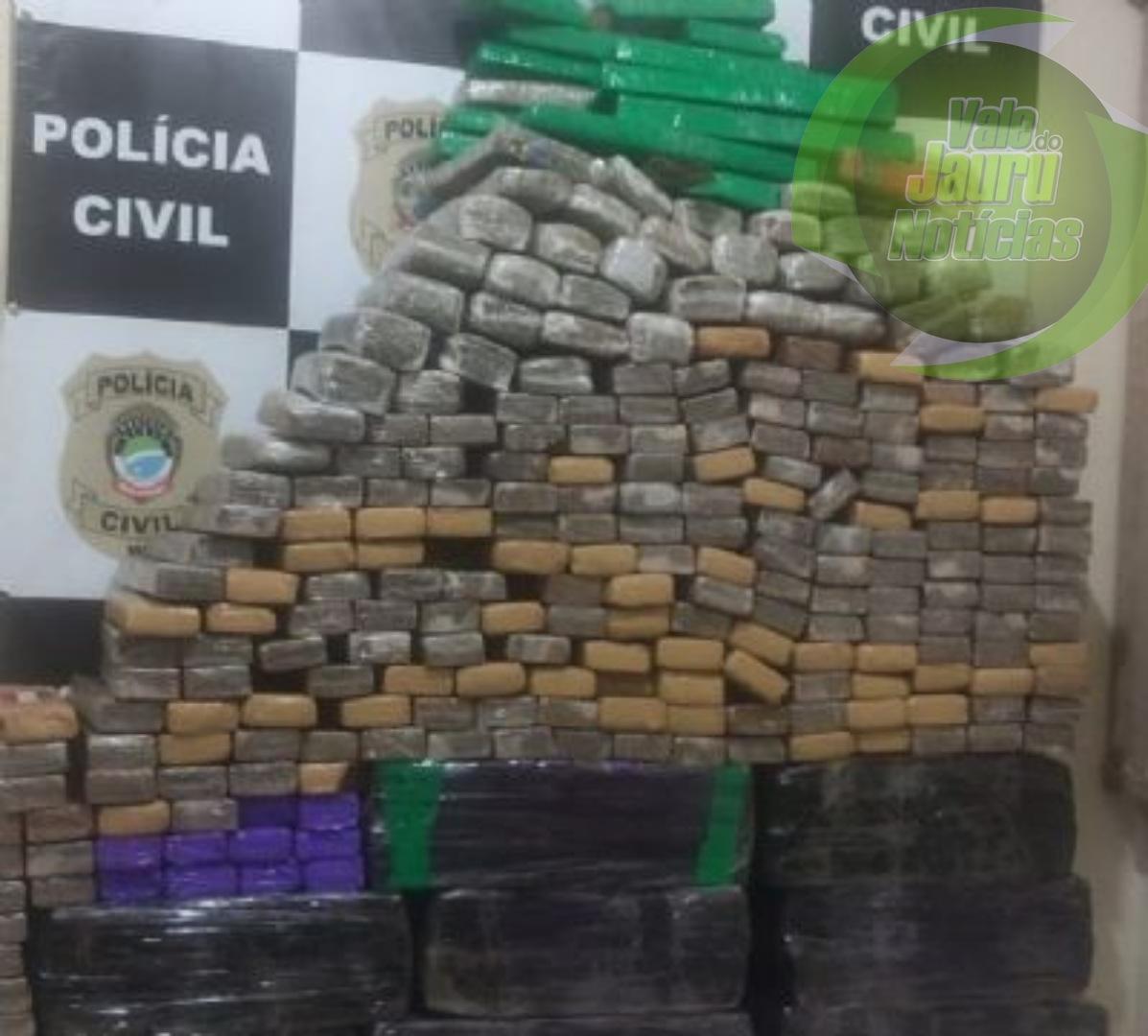 Polícia apreende mais de 580 kg de supermaconha em rota do tráfico entre MT e MS