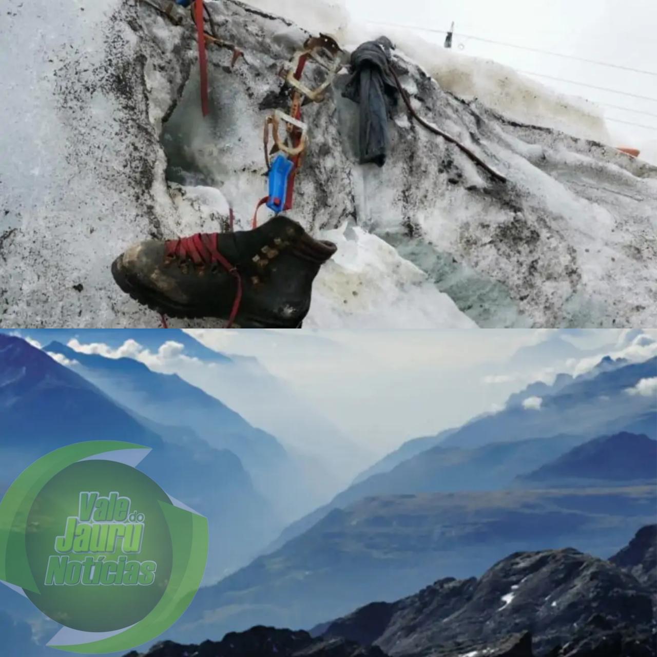 Restos mortais de alpinista é encontrado após 37 anos nos Alpes suíços