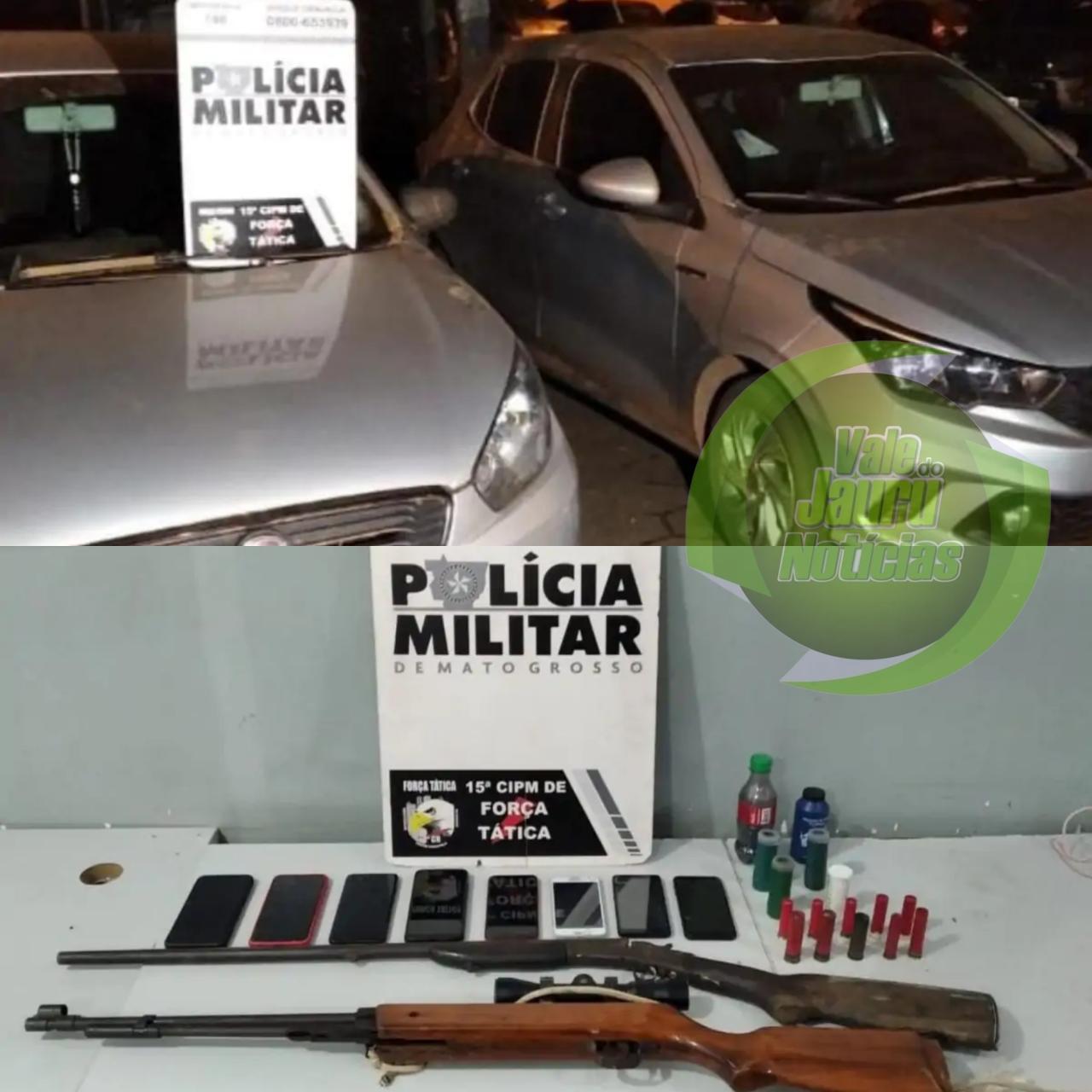 Seis homens são presos por sequestro e roubo de gado em MT