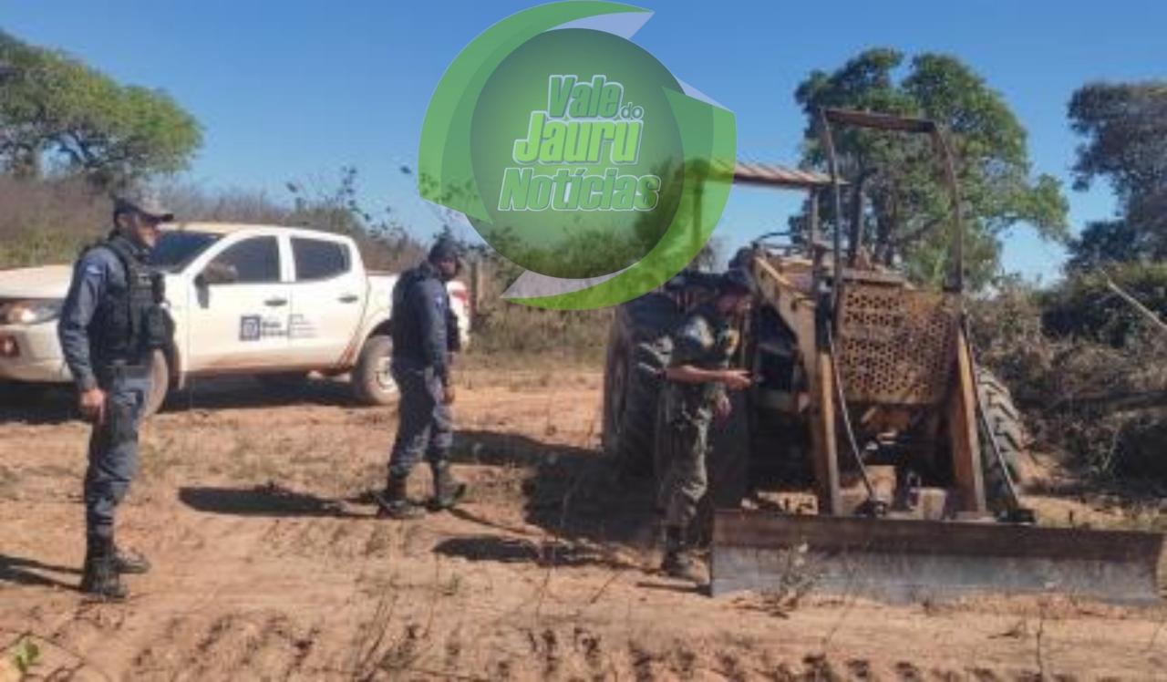 Sema aplica mais de R$ 800 mil em multas e apreende 6 máquinas usadas em desmatamento