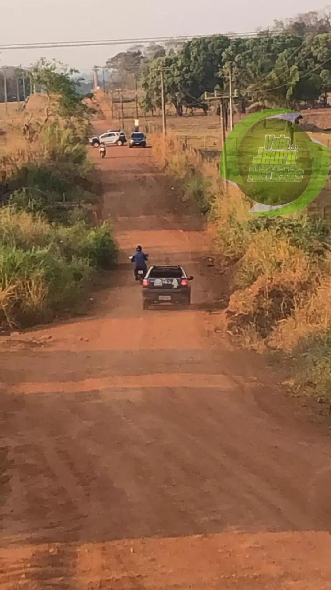 Corpo de um homem é encontrado com marcas de queimaduras em estrada vicinal de Quatro Marcos