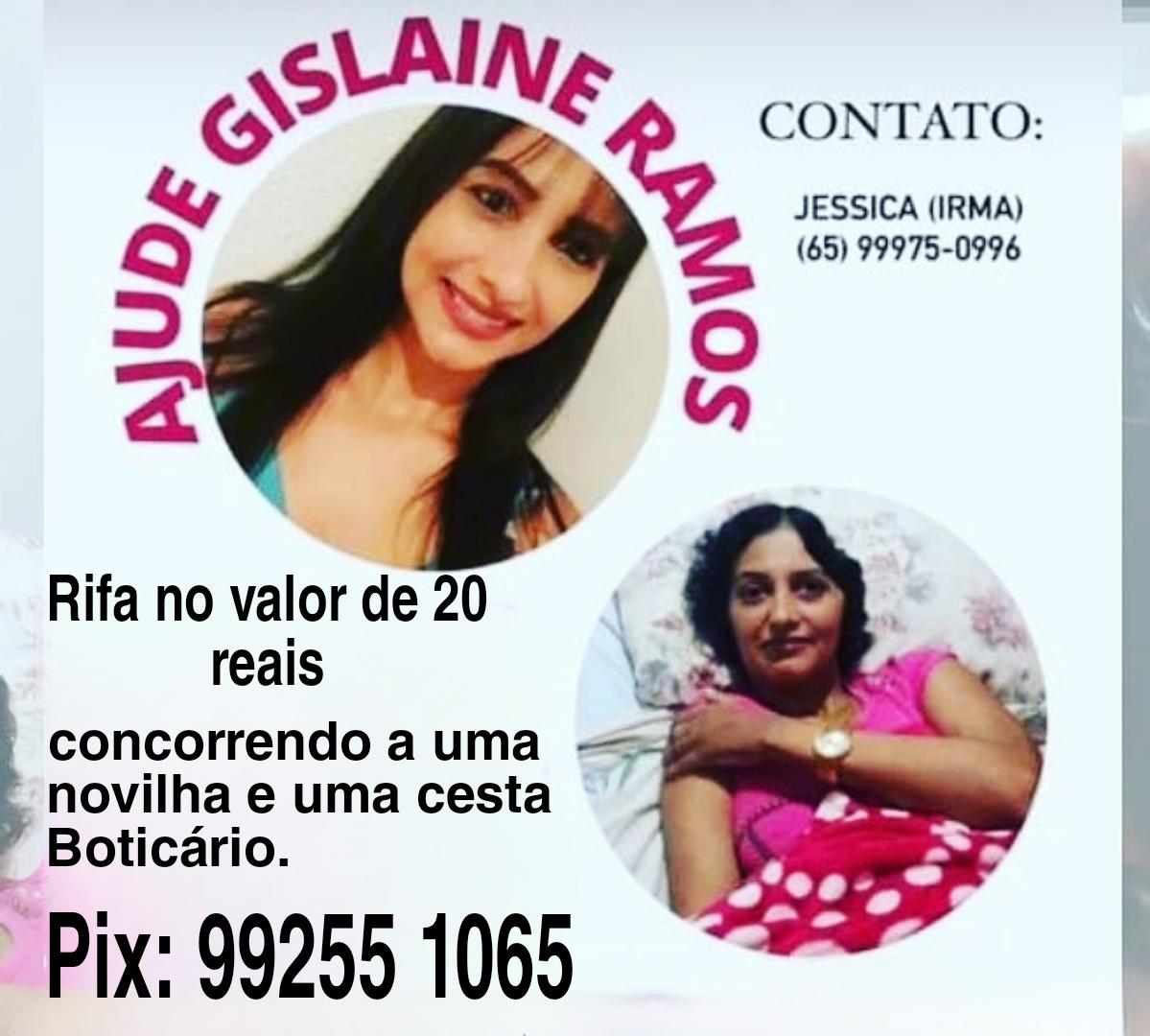 Gislaine precisa de sua ajuda: Família faz rifa para angariar fundos e custear prótese craneana para farmacologista