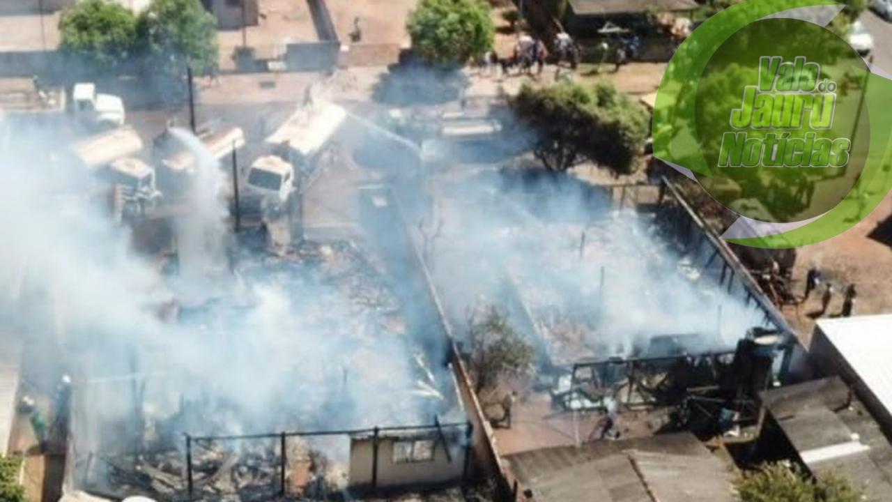 Homem ateia fogo na casa de parentes e incêndio atinge imóveis vizinhos em Marcelândia (MT)