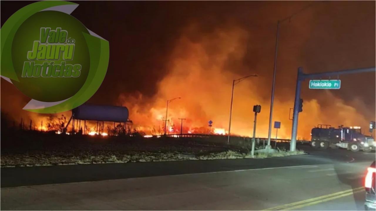 Incêndios florestais no Havaí deixam ao menos 36 mortos e destroem cidade turística