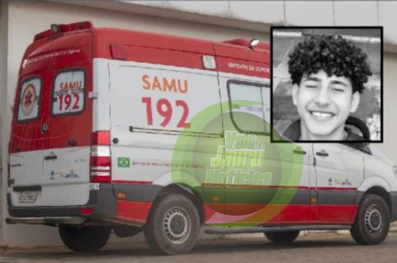Jogador de vôlei de 16 anos morre em acidente entre carro e moto no interior. Motorista fugiu