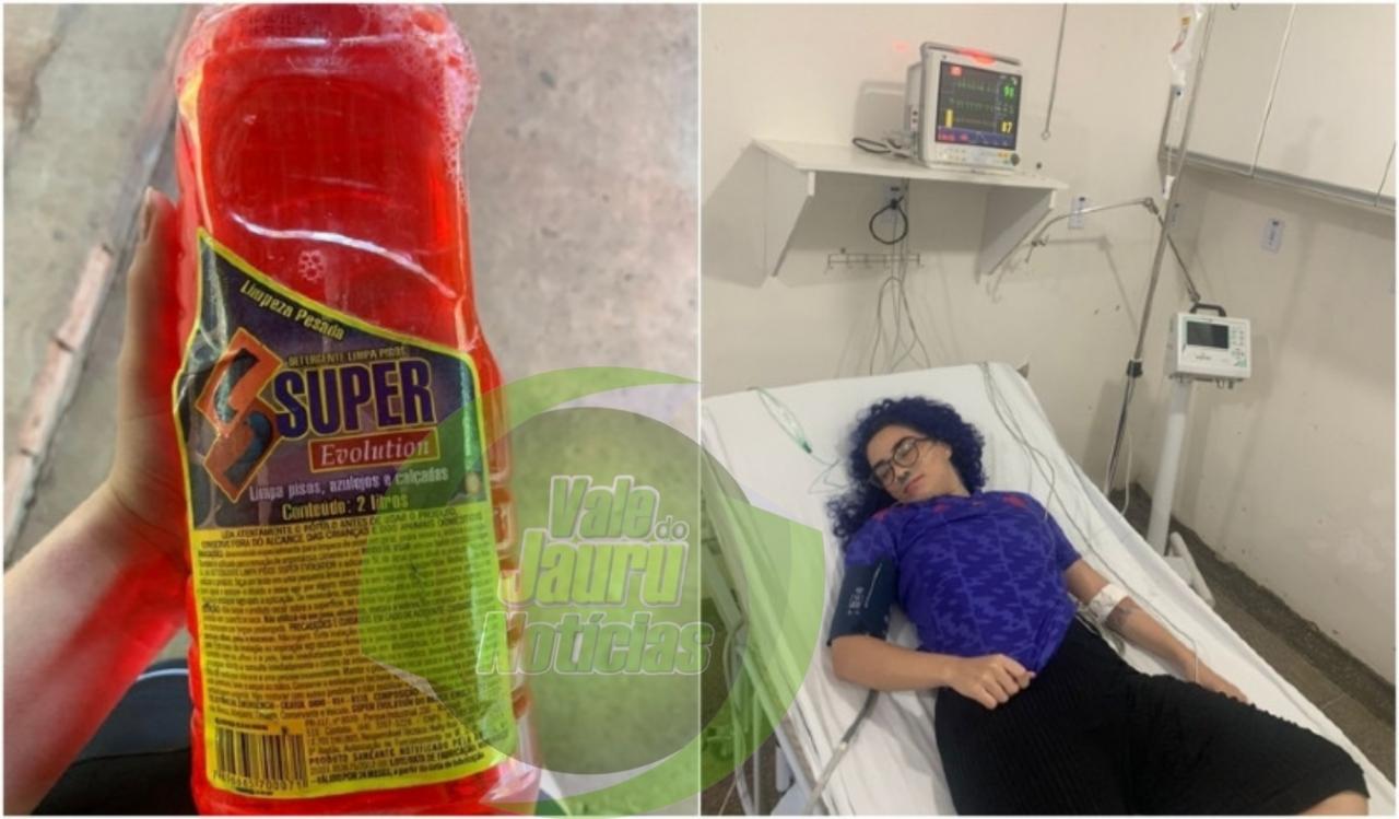 Jovem de 20 anos tem grave reação alérgica ao misturar produtos de limpeza