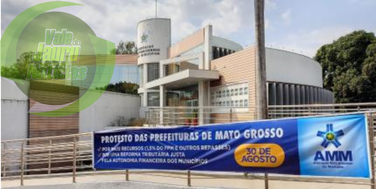 Mais de 70 prefeituras de MT suspendem atividades e aderem a protesto contra queda na arrecadação