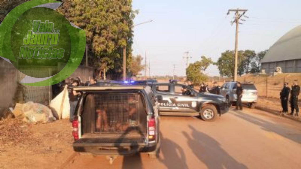 Operação contra o tráfico mira líderes do comércio de entorpecentes e prende nove em flagrante